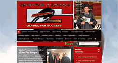 Desktop Screenshot of gearyschools.org